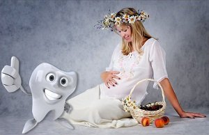 Уход за зубами во время беременности