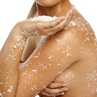 Соляной скраб для очищения кожи